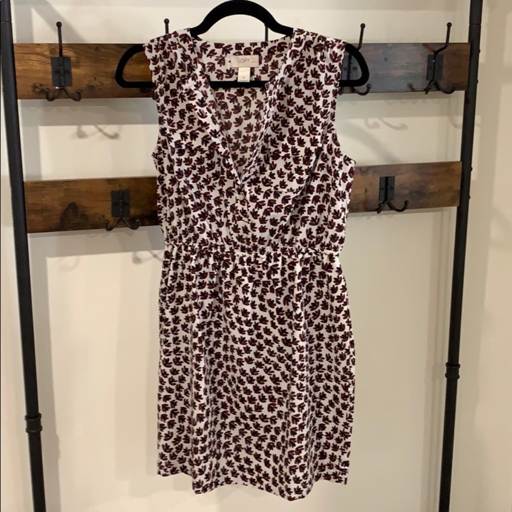 Loft summer day or work dress! Small petite